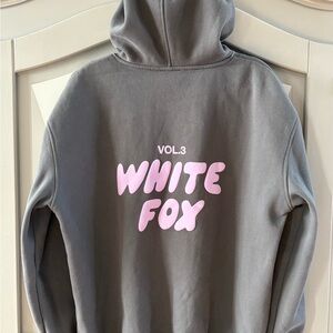White Fox Boutique Gray Hoodie